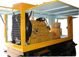 英山移动电站(移动柴油发电机组) 英山移动电站(移动柴油发电机组)